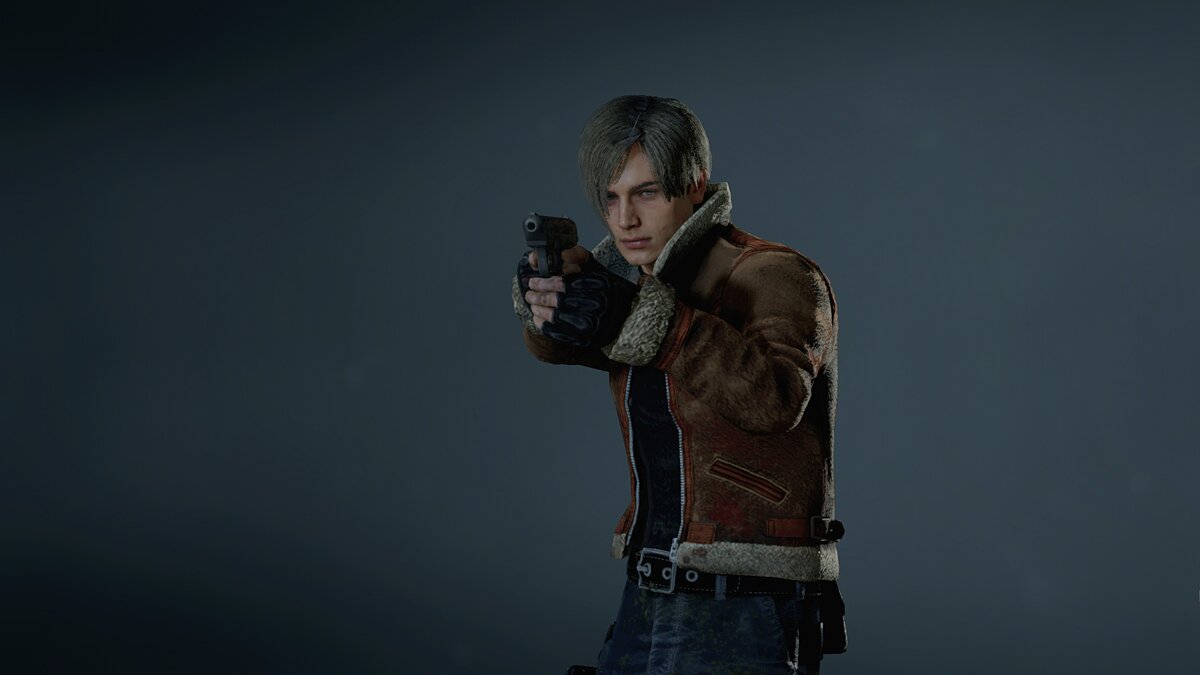 Resident Evil 2 — Леон в куртке из игры Resident Evil 4