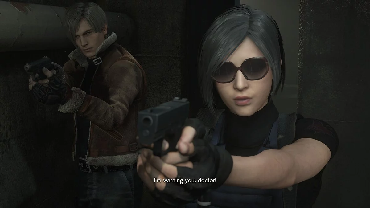 Resident Evil 2 — Леон в куртке из игры Resident Evil 4