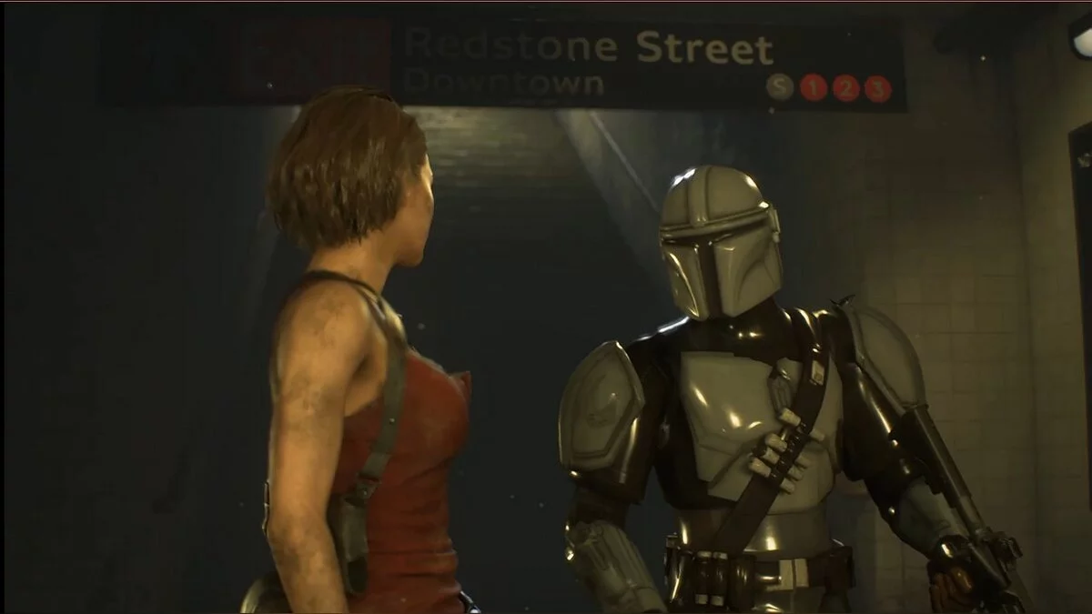 Resident Evil 3 — Дин Джарин вместо Карлоса