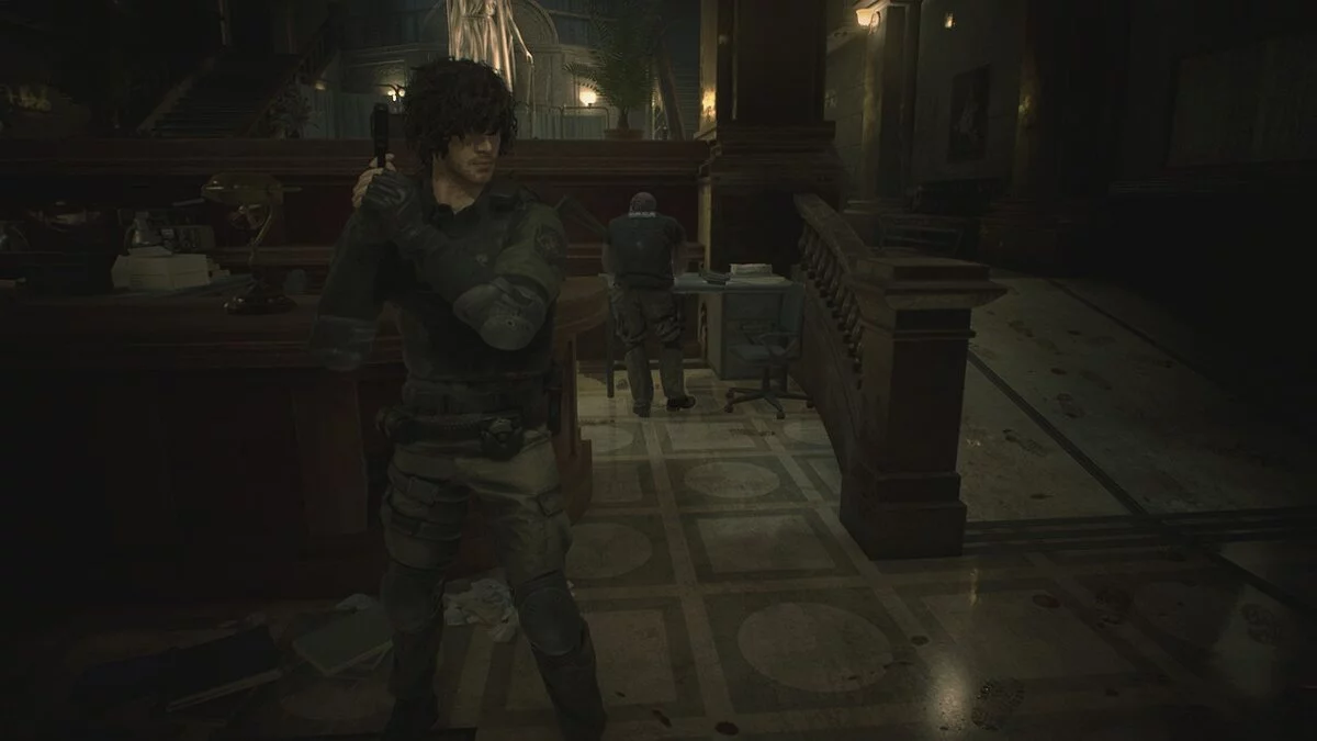 Resident Evil 3 — Карлос в тактической экипировке