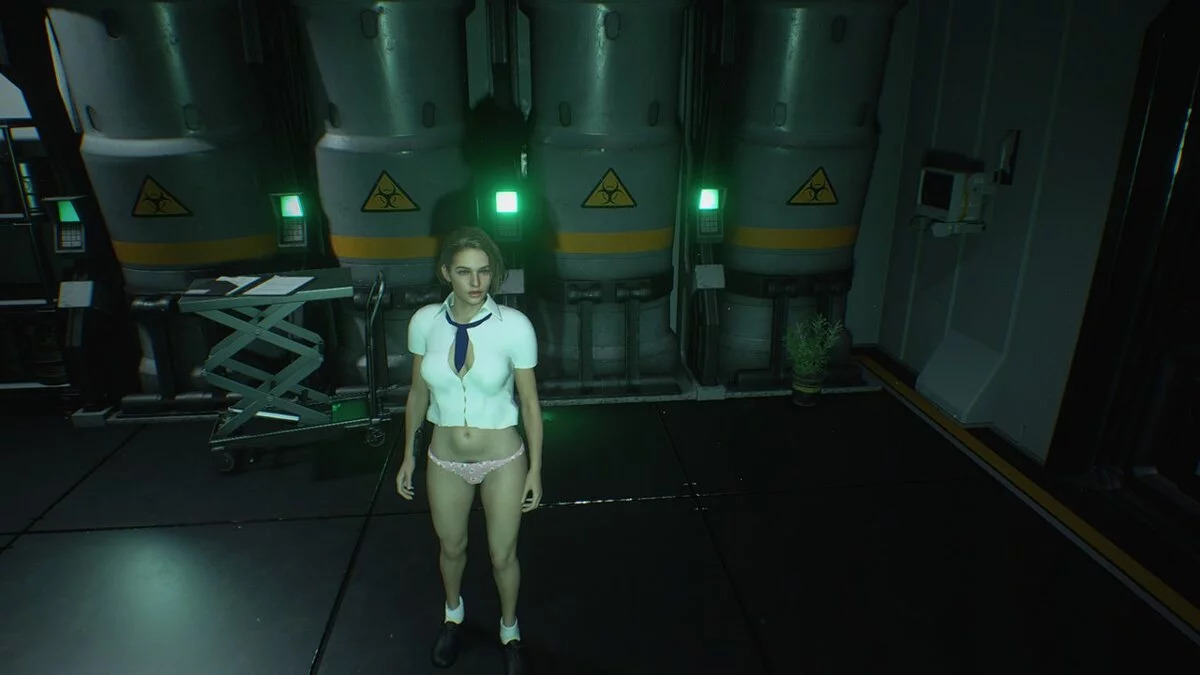 Resident Evil 3 — Сексуальная школьница Джилл