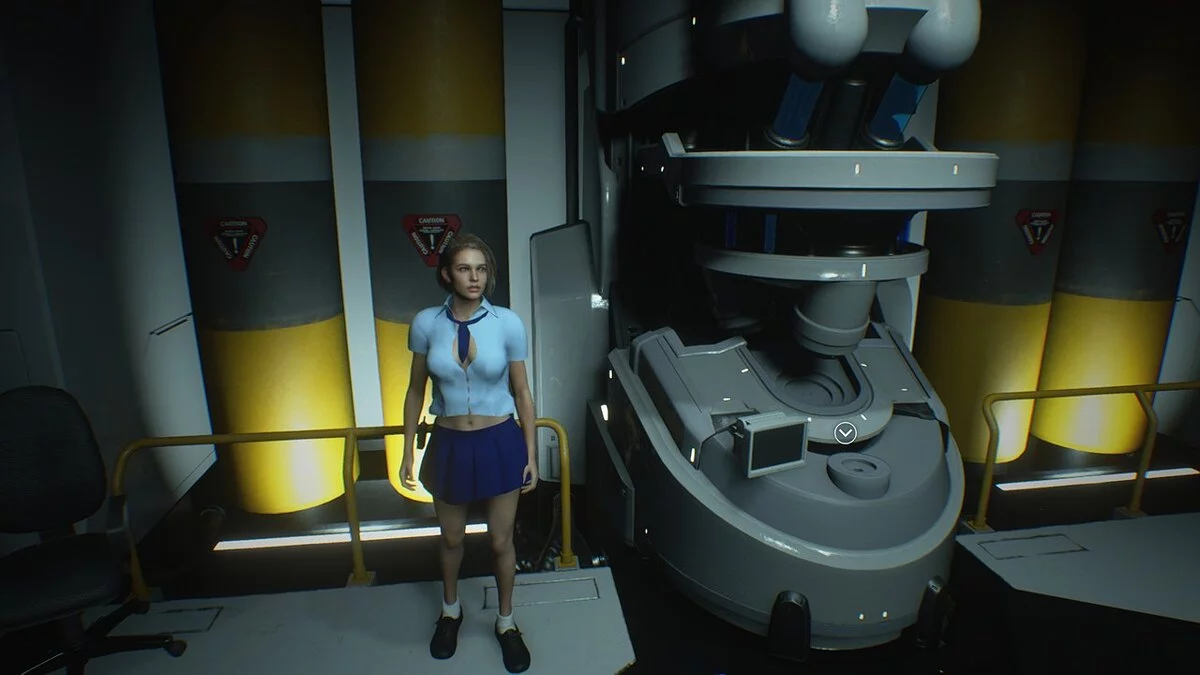 Resident Evil 3 — Сексуальная школьница Джилл