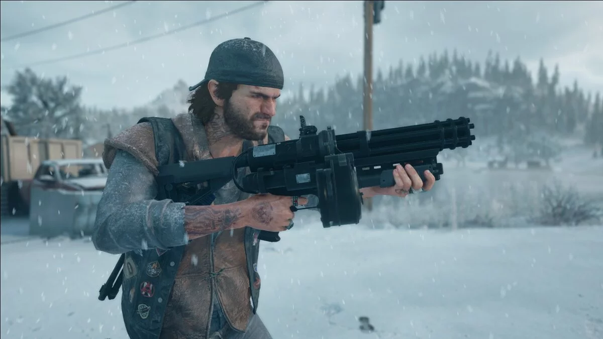 Days Gone — Улучшенный миниган Growler