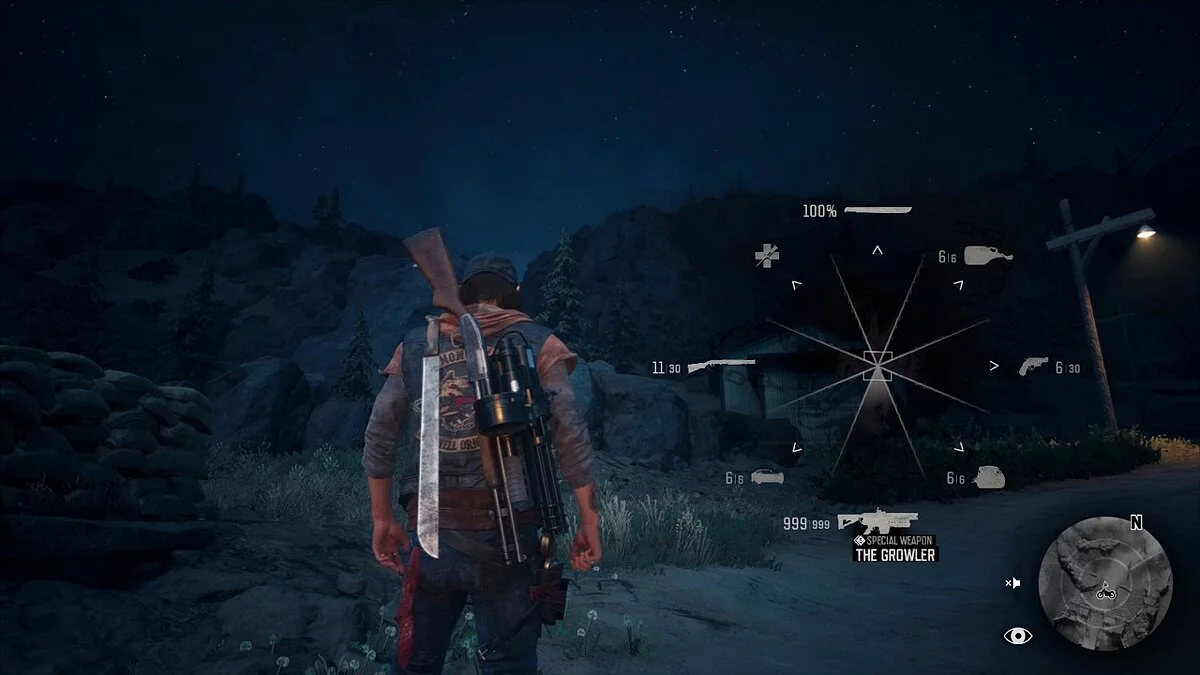 Days Gone — Улучшенный миниган Growler