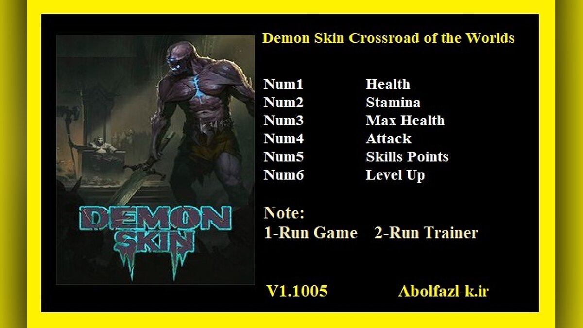 Demon Skin — Трейнер (+6) [1.1005]