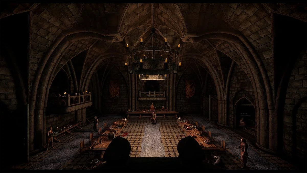 Elder Scrolls 5: Skyrim Special Edition — Замок Волкихар в HD