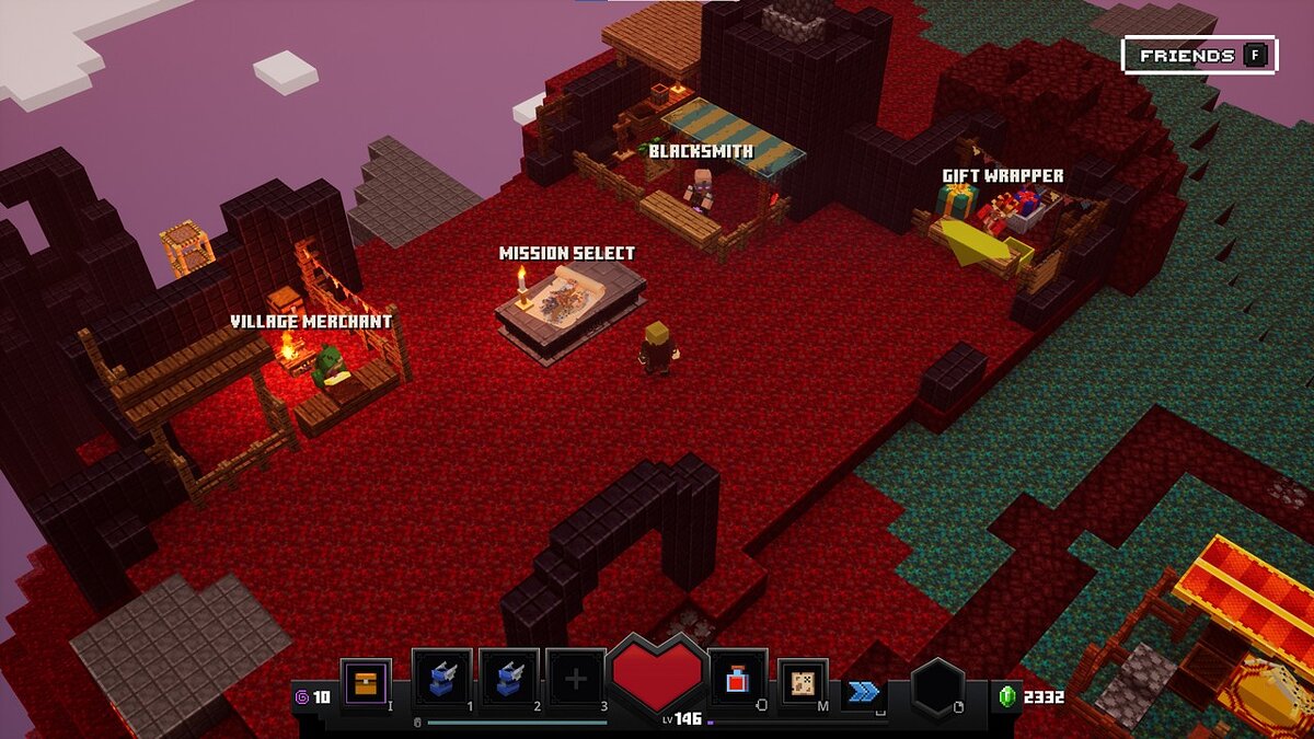 Minecraft Dungeons — Базовый лагерь Пустоты