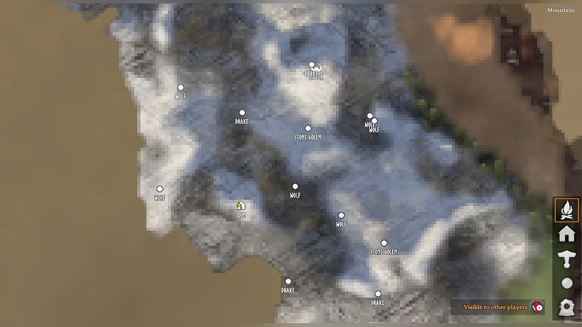 Valheim — Существа на карте
