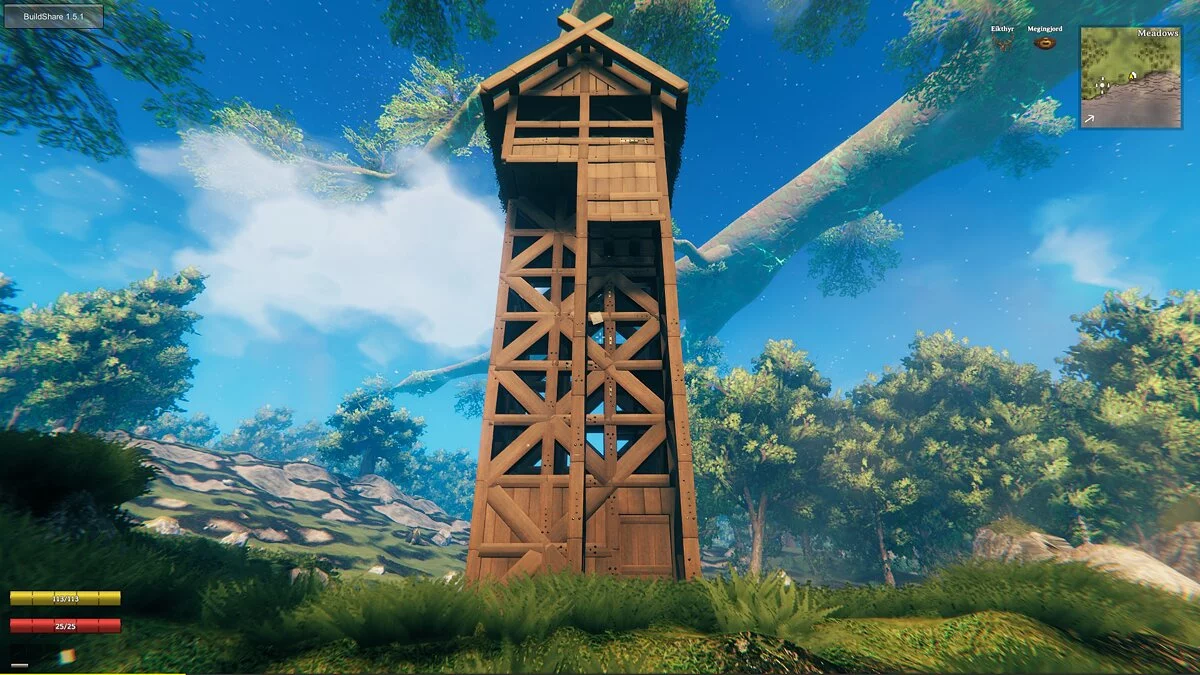 Valheim — Башня разведения