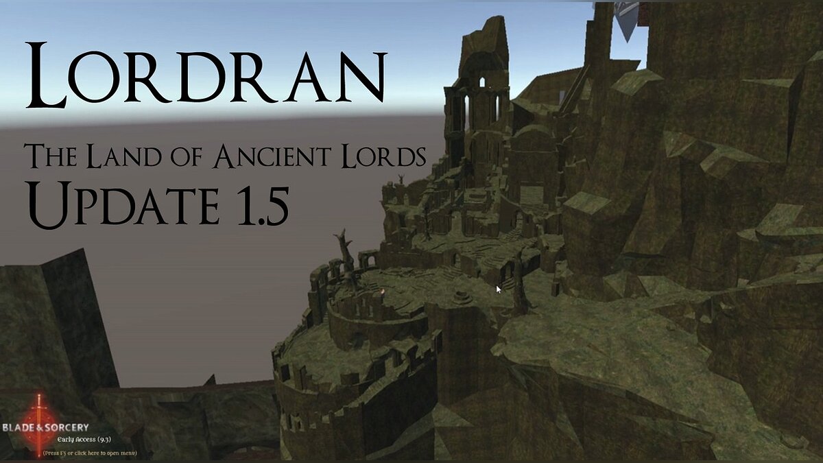 Blade and Sorcery — Лордран из игры Dark Souls.