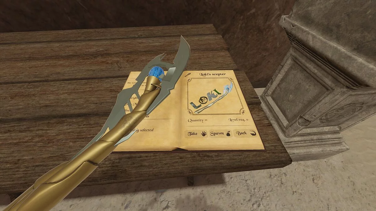 Blade and Sorcery — Скипетр Локи