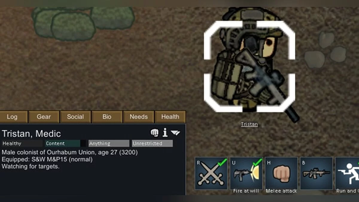 RimWorld — Оружие