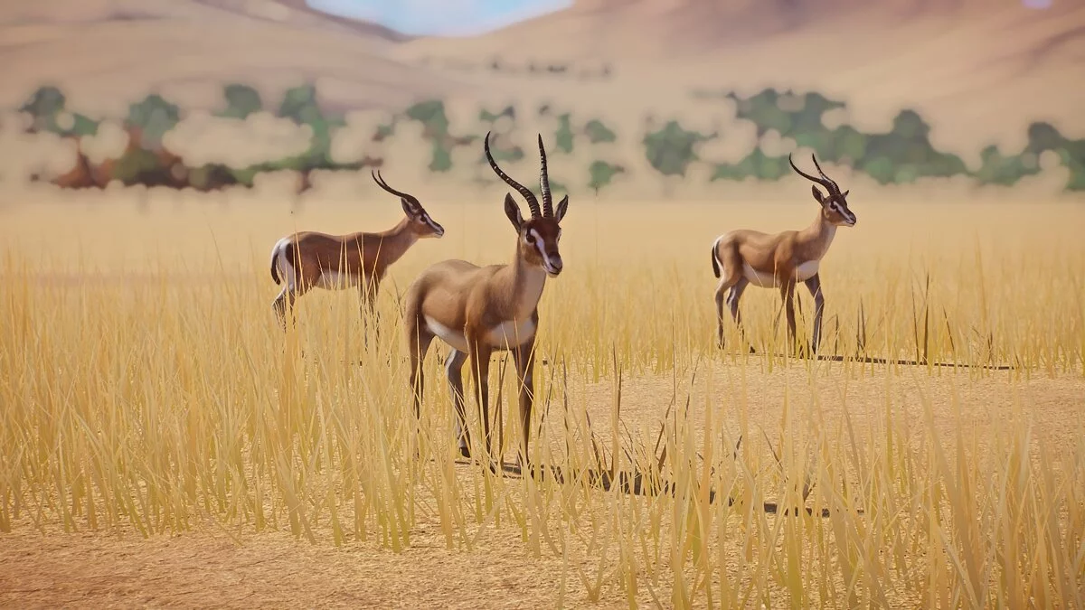 Planet Zoo — Газель Гранта - новый вид