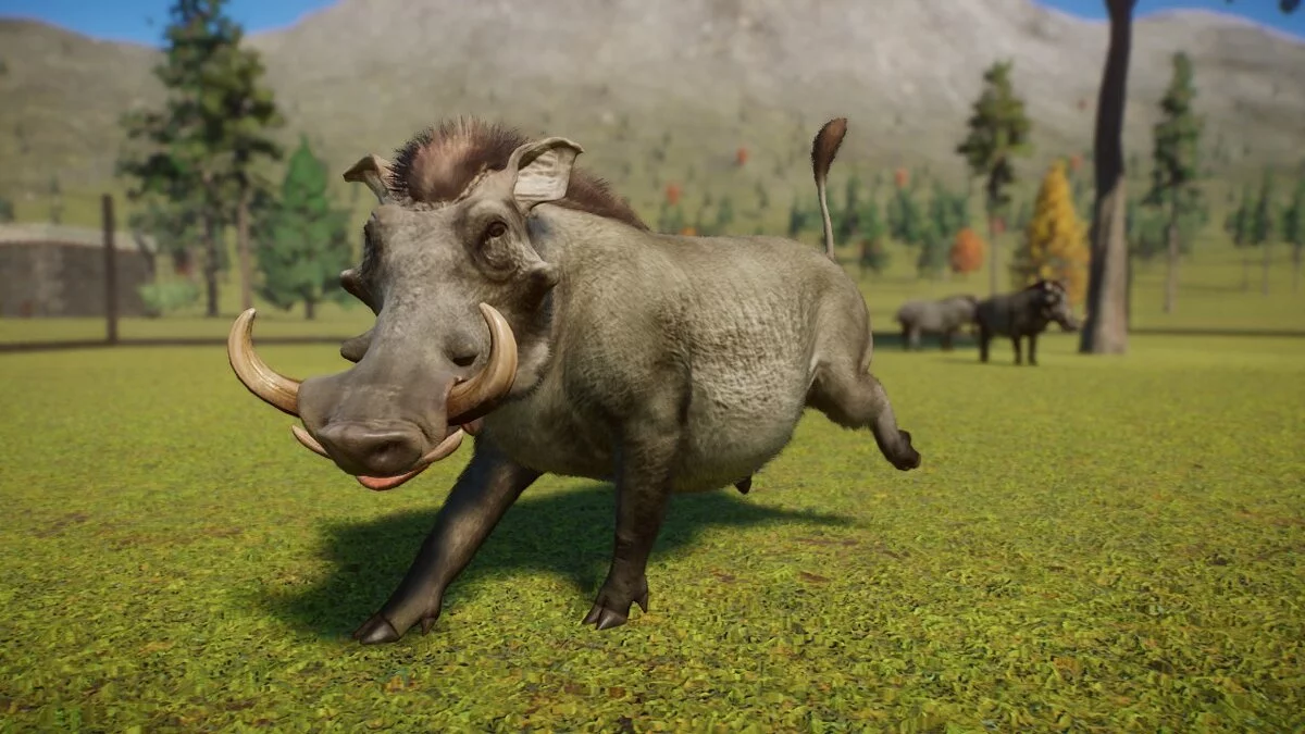 Planet Zoo — Коричневый бородавочник