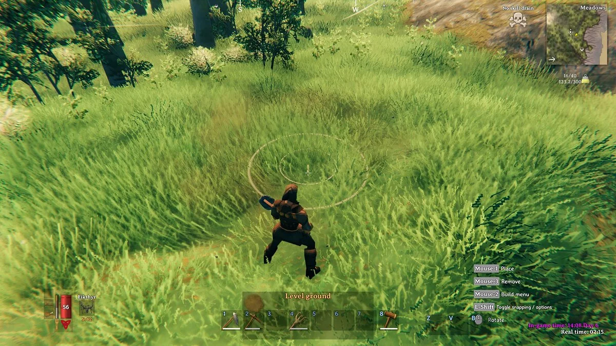 Valheim — Сброс изменений ландшафта