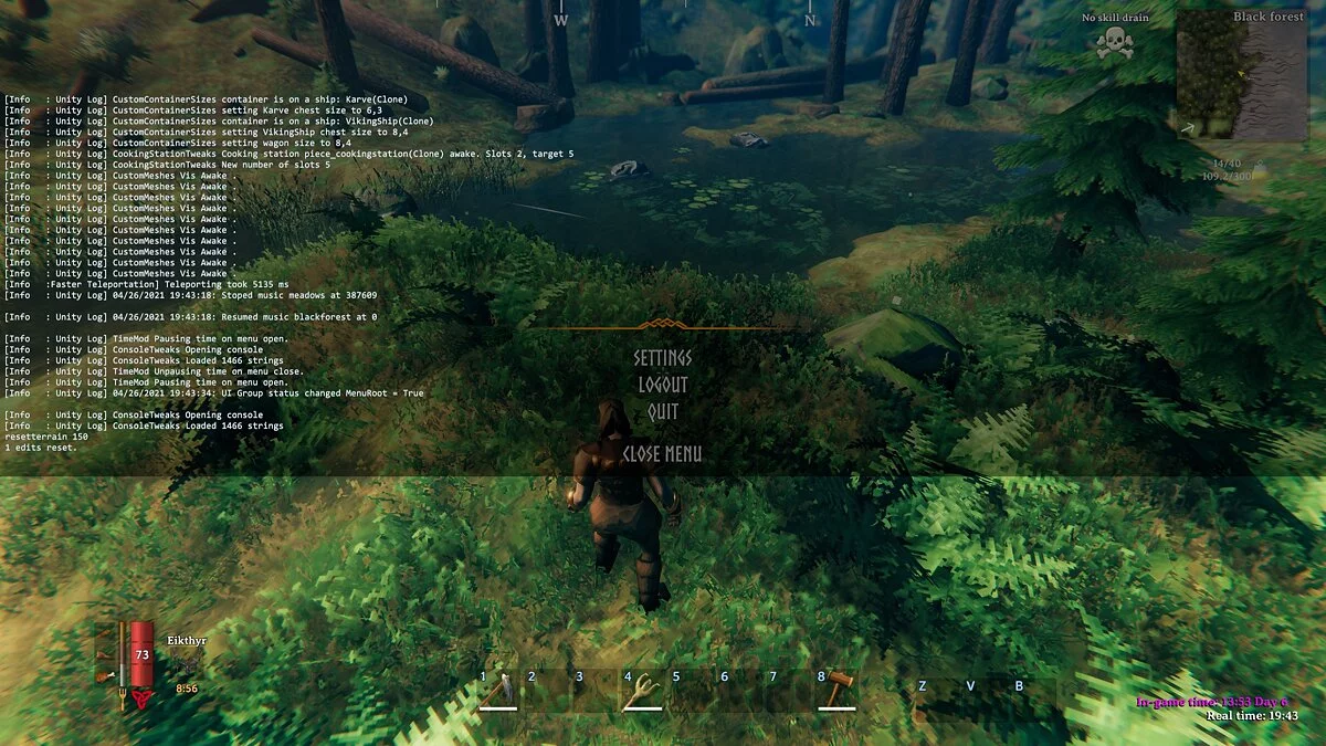 Valheim — Сброс изменений ландшафта