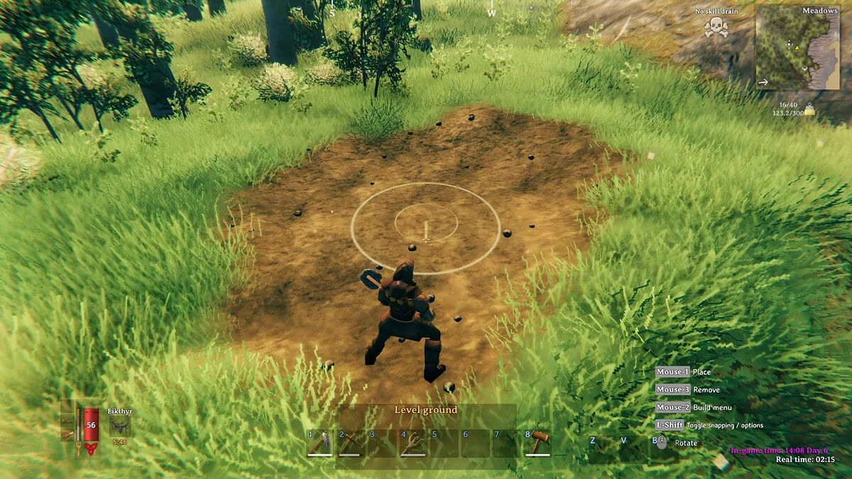 Valheim — Сброс изменений ландшафта