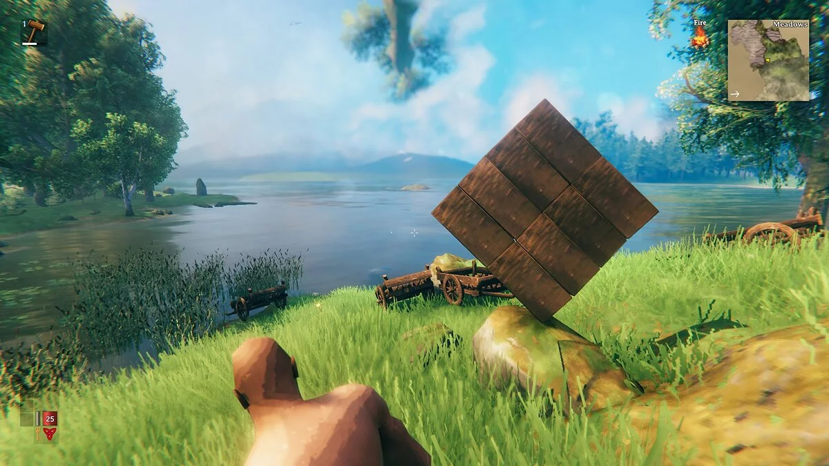 Valheim — Улучшенное вращение объектов