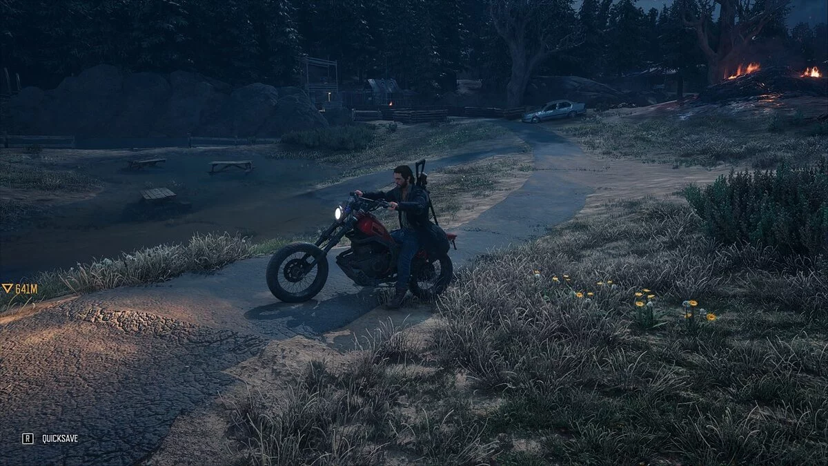 Days Gone — Камера на мотоцикле как в игре The Legend of Zelda