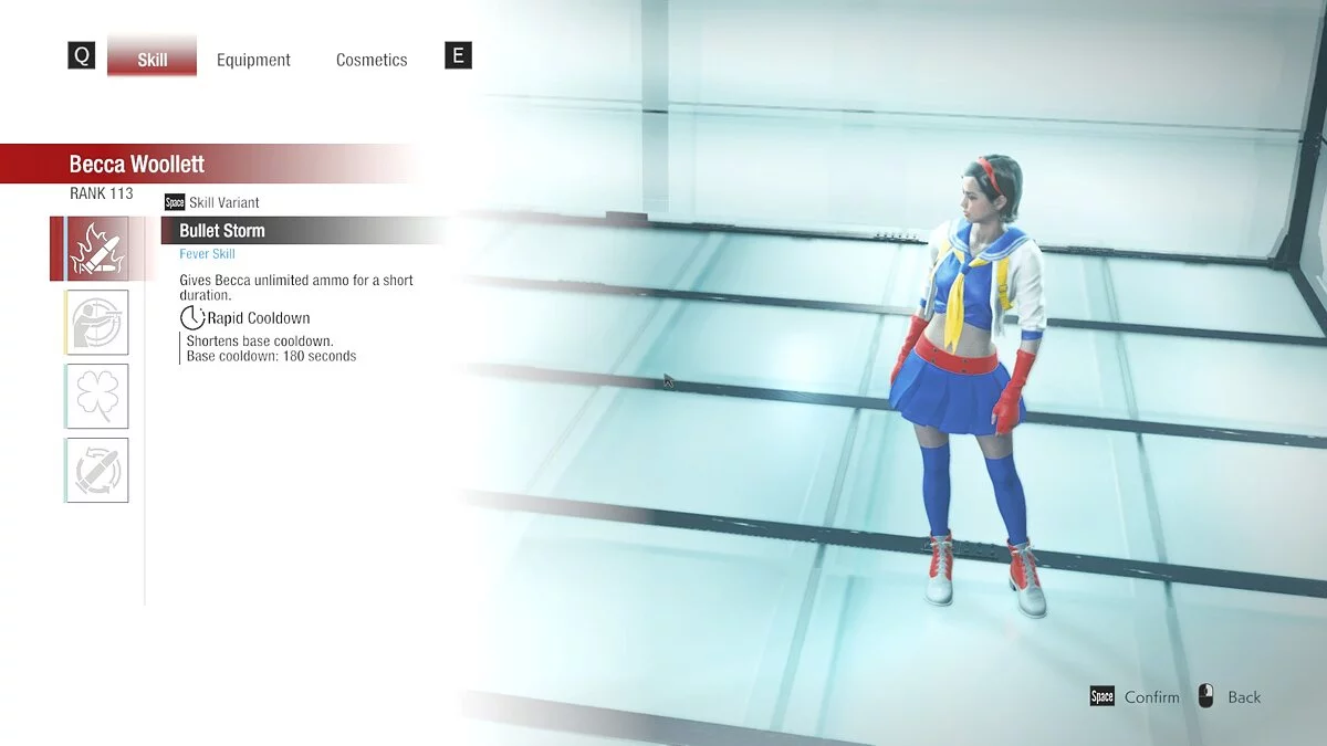 Resident Evil: Resistance — Бекка в школьной форме