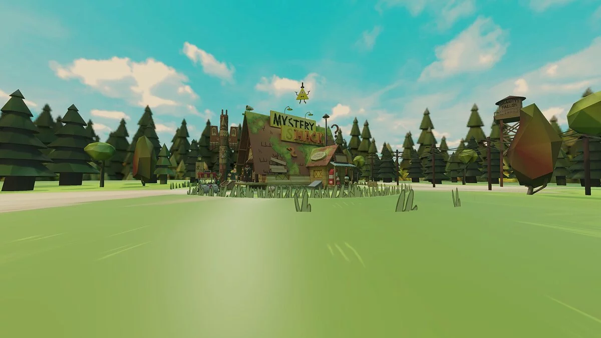 Blade and Sorcery — Таинственная хижина из мультсериала «Гравити Фолз»