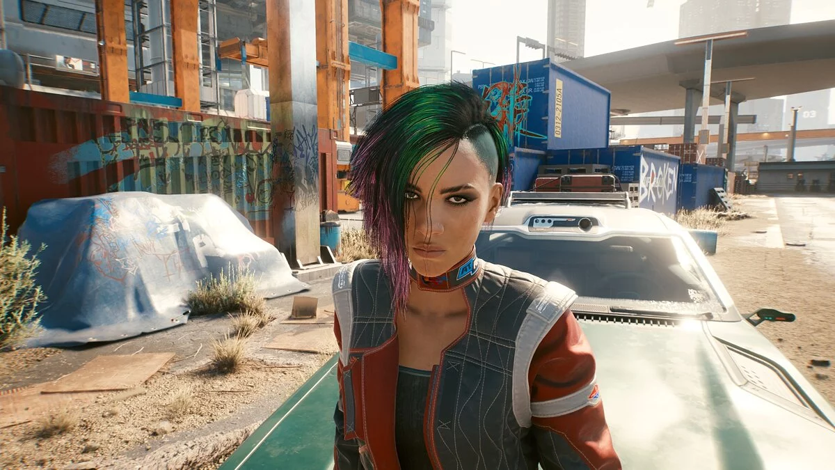 Cyberpunk 2077 — Разные прически Панам