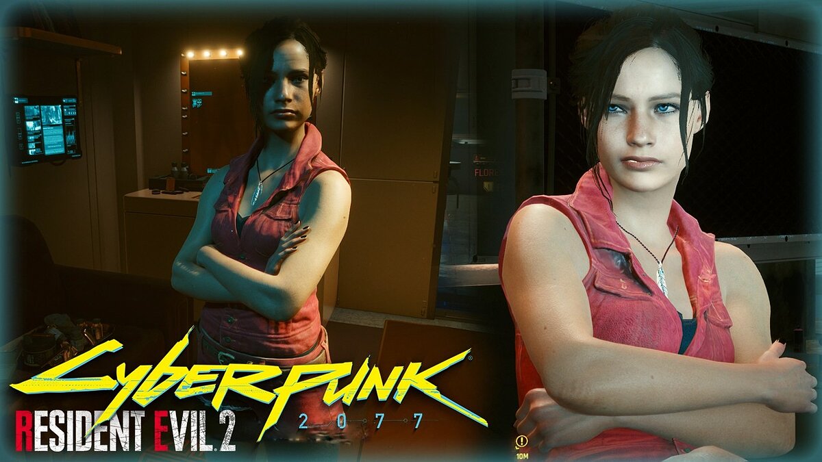 Cyberpunk 2077 — Клэр Редфилд вместо Джуди