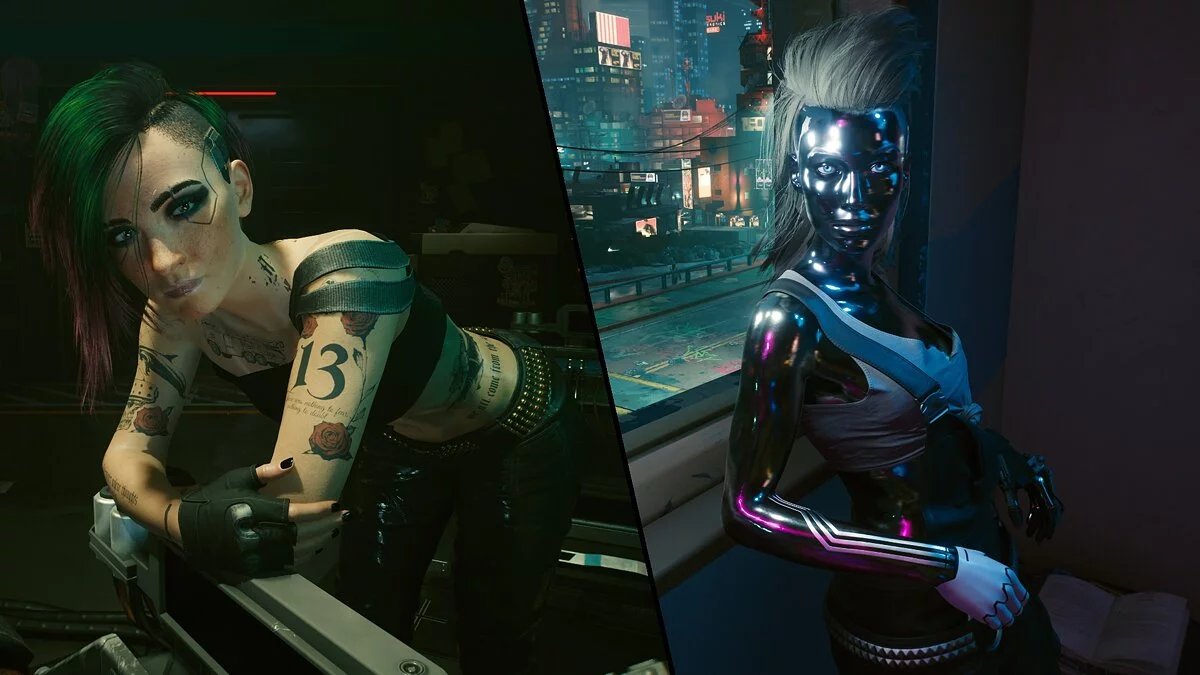 Cyberpunk 2077 — Новое лицо для Джуди