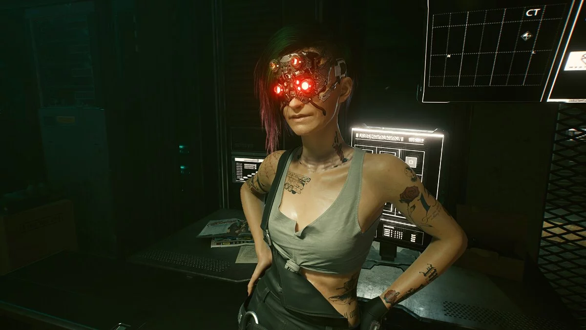Cyberpunk 2077 — Новое лицо для Джуди