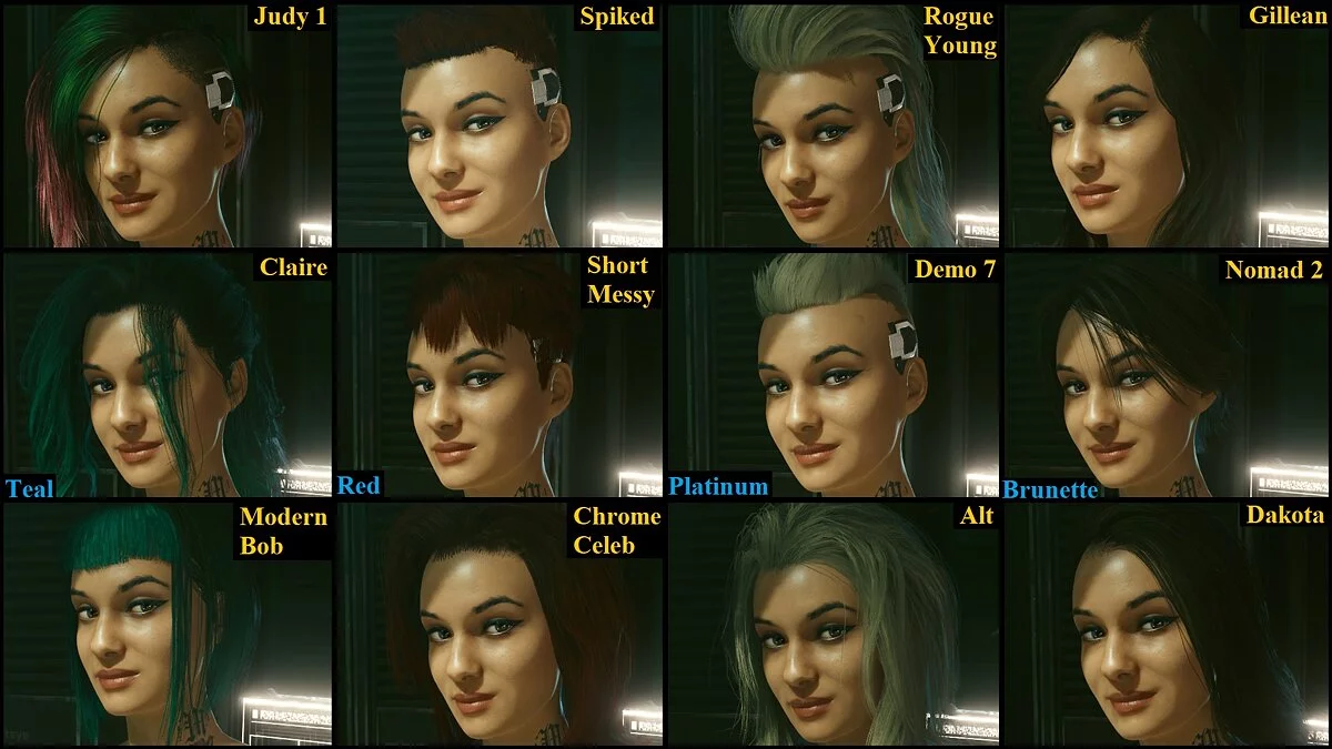 Cyberpunk 2077 — Новое лицо для Джуди