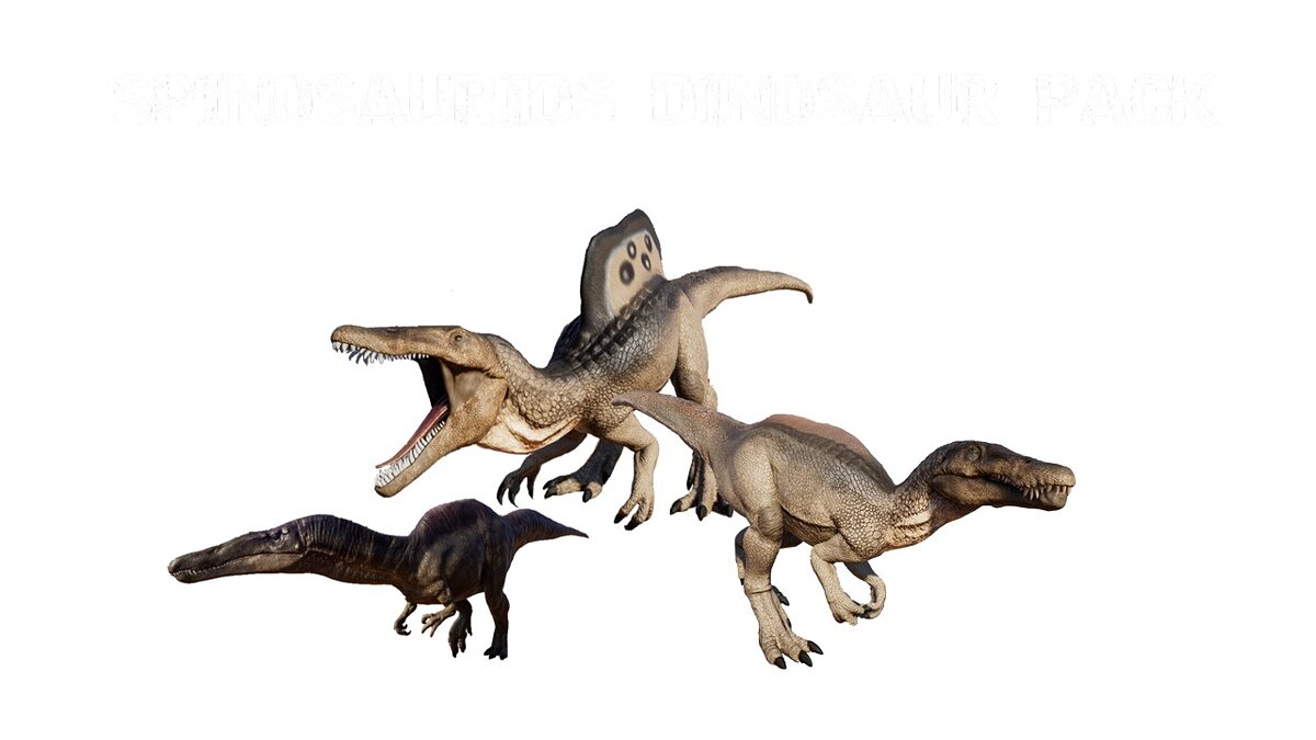 Jurassic World Evolution — Набор спинозавров