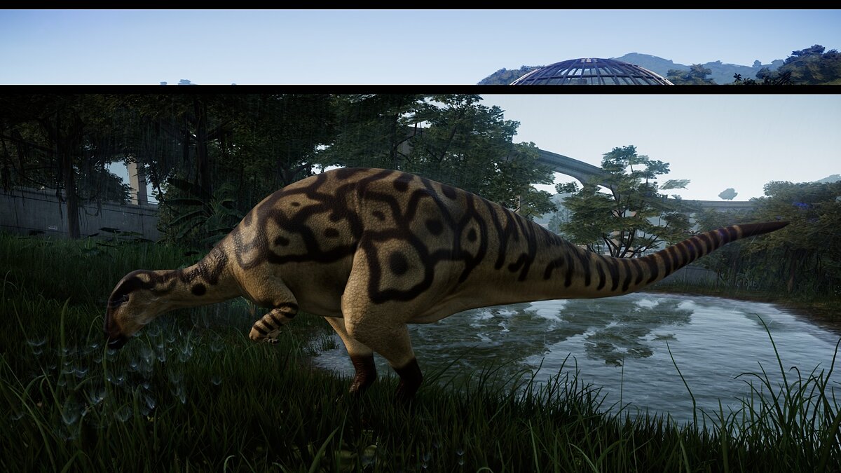 Jurassic World Evolution — Камптозавр (заменитель)
