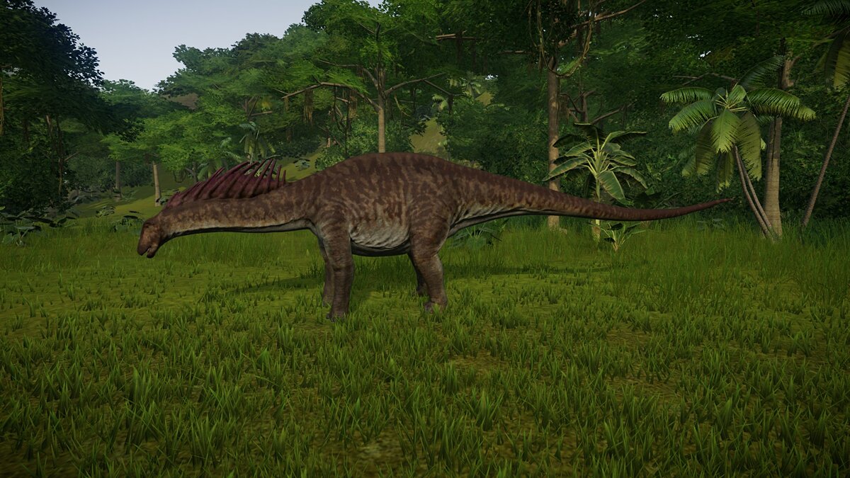 Jurassic World Evolution — Амаргазавр (новый вид)