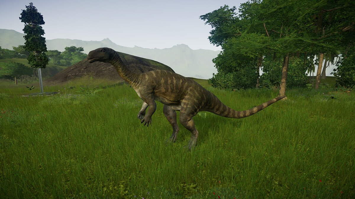 Jurassic World Evolution — Платеозавр (новый вид)