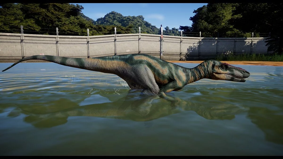 Jurassic World Evolution — Алиорамус (новый вид)