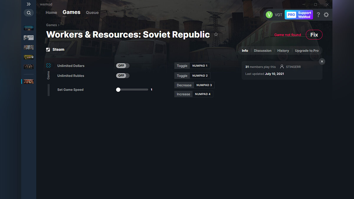Workers and Resources: Soviet Republic — Трейнер (+3) от 10.07.2021 [WeMod]