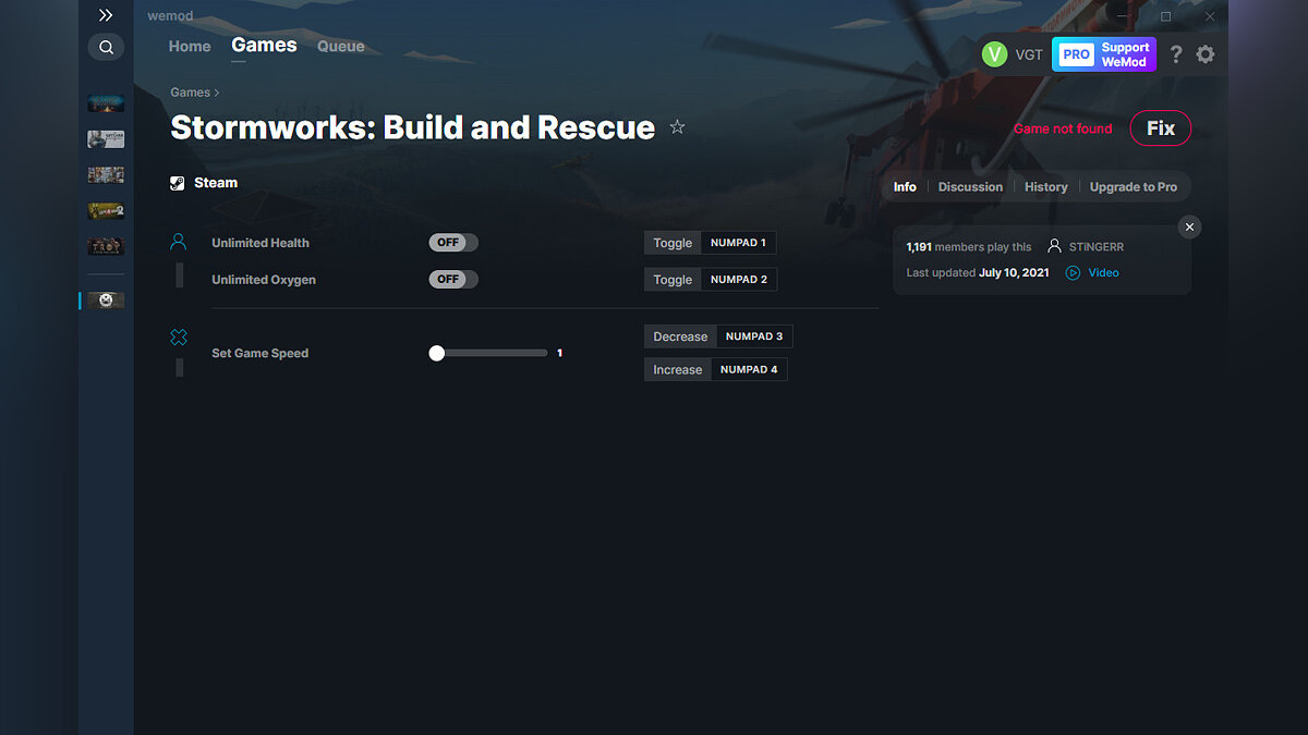 Stormworks: Build and Rescue — Трейнер (+3) от 10.07.2021 [WeMod]