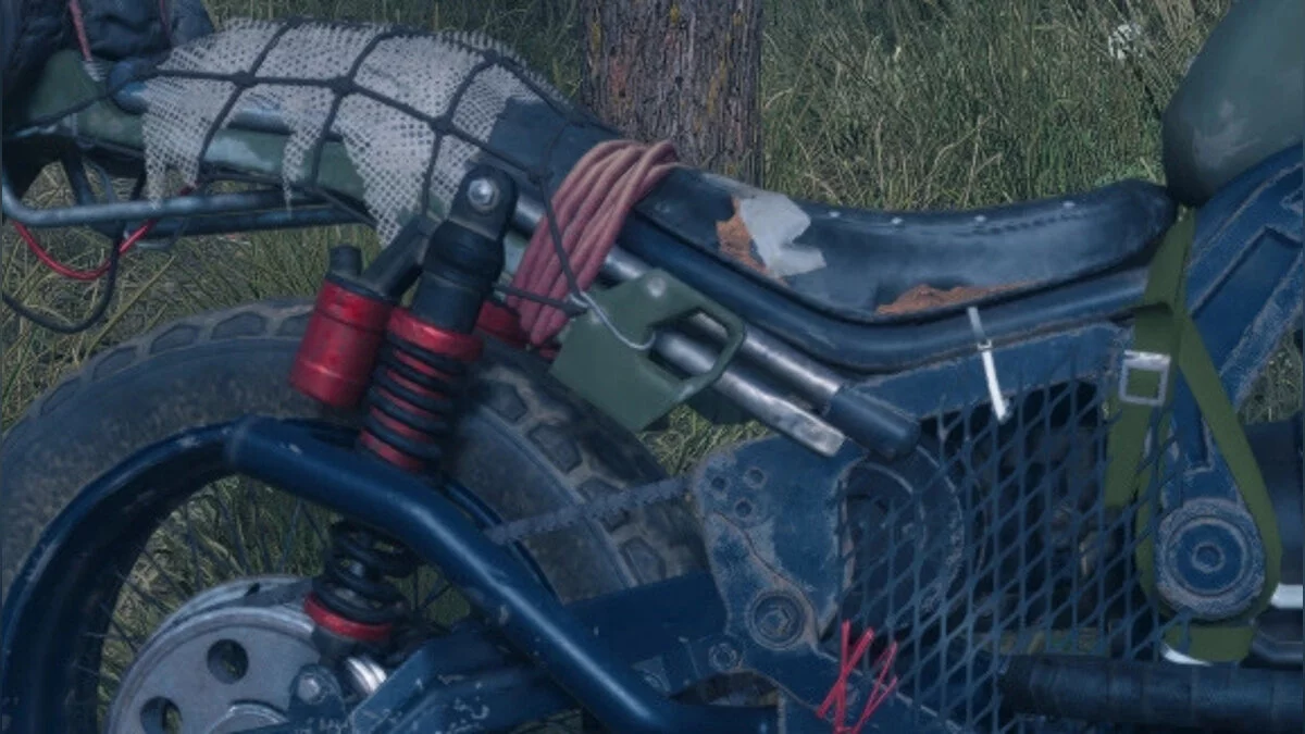 Days Gone — Красная веревка сиденья