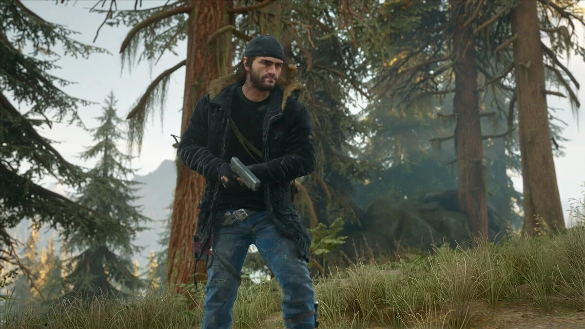 Days Gone — Черный пиджак и вязаные перчатки