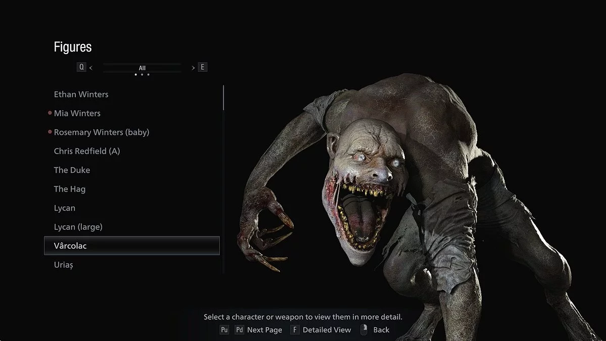 Resident Evil Village — Варколак безволосый