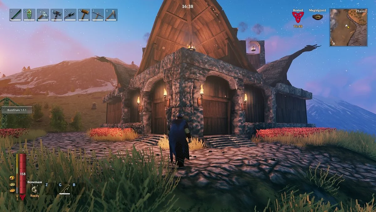 Valheim — Равнинный биомный особняк