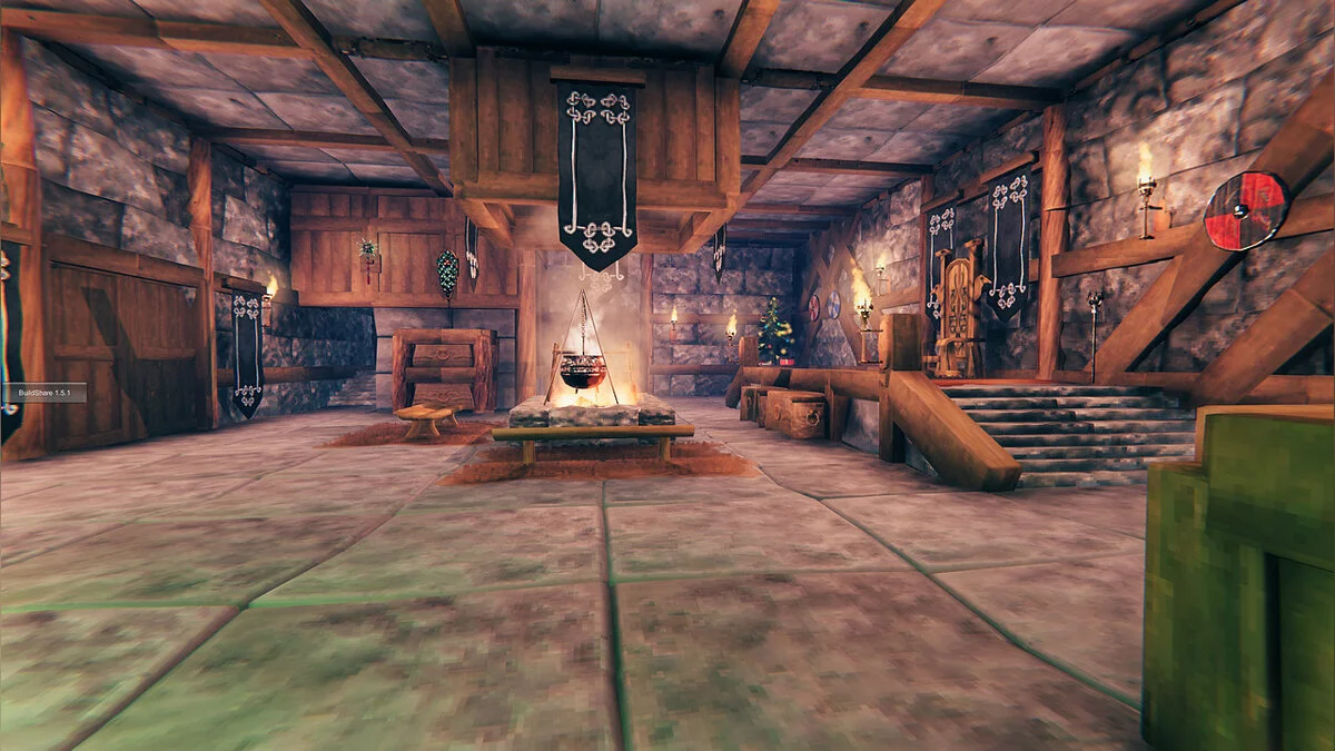 Valheim — Каменный замок Рути