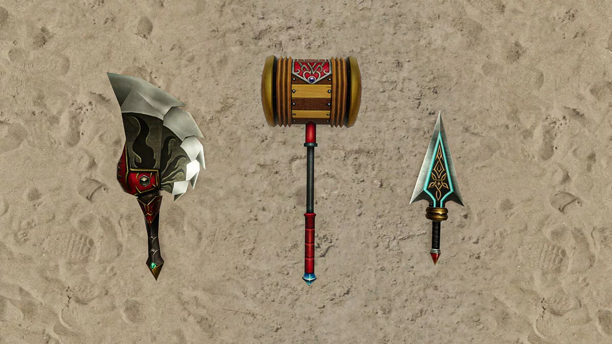 Blade and Sorcery — Набор оружия из игры Sonic And The Black Knight