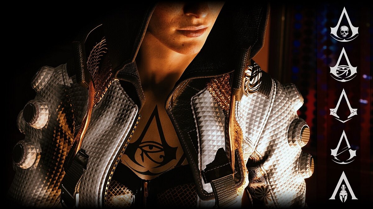 Cyberpunk 2077 — Татуировки Assassins Creed