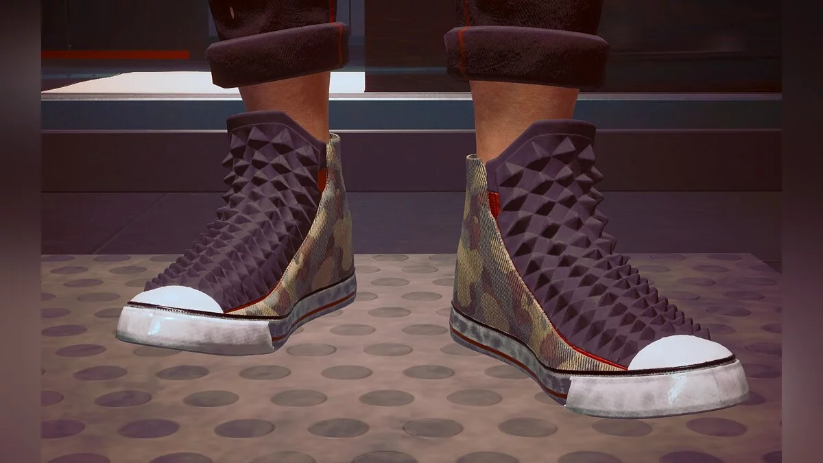 Cyberpunk 2077 — Кроссовки с шипами для мужчин