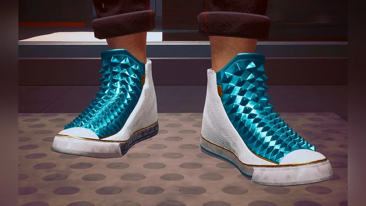 Cyberpunk 2077 — Кроссовки с шипами для мужчин