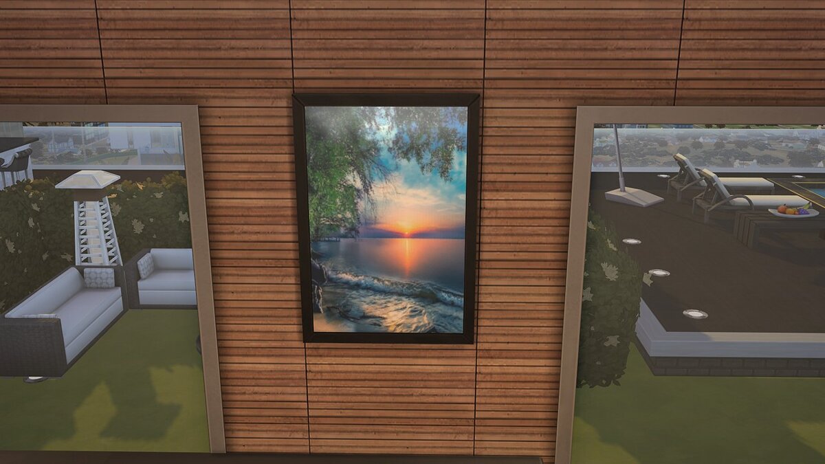 The Sims 4 — Картина «Красивый вид»