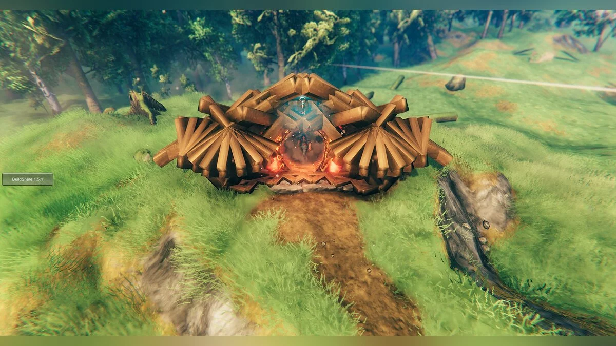 Valheim — Декоративные портальные постройки