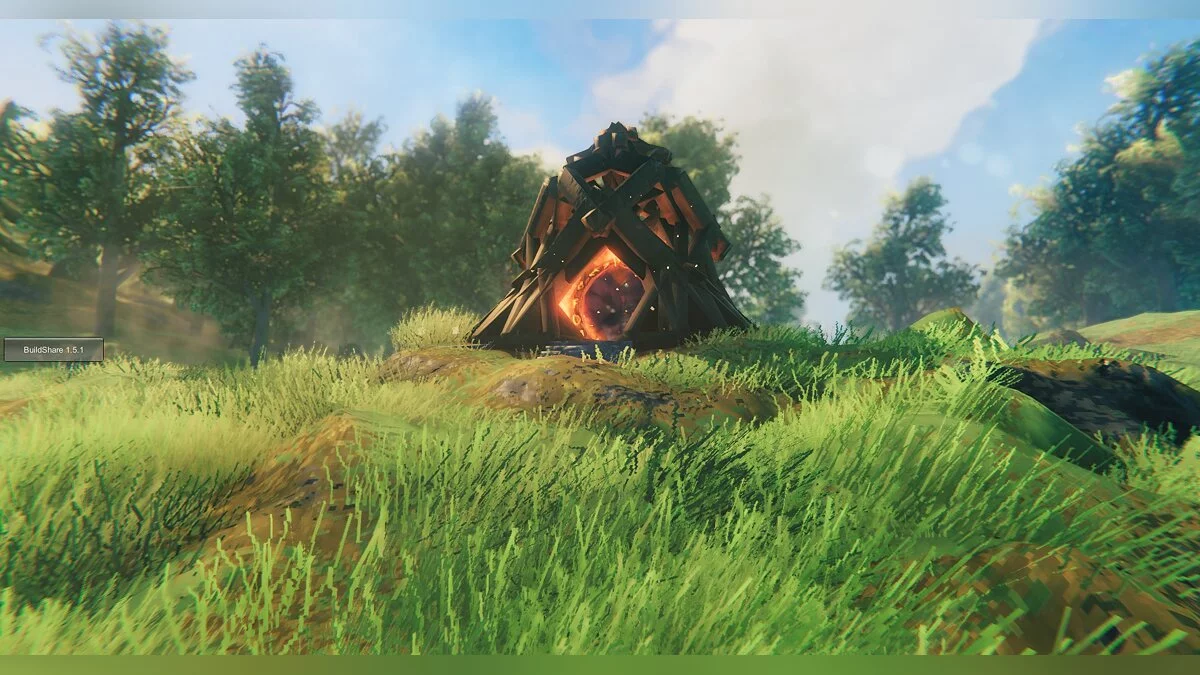 Valheim — Декоративные портальные постройки