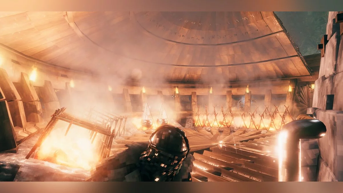 Valheim — Круглый дом